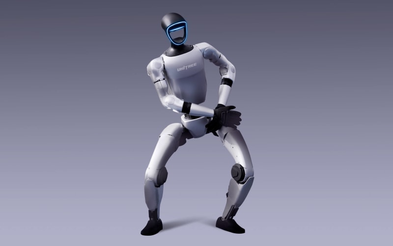 Unitree robot v hale – PVA Letňany