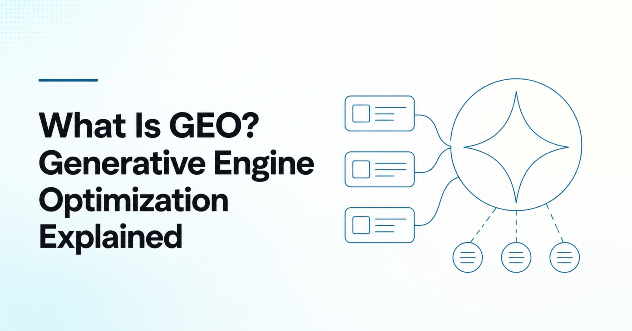 What Is GEO? Generative Engine Optimization Explained