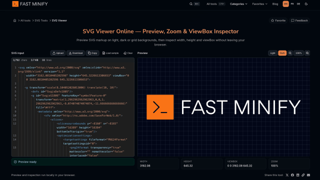 FastMinify screenshot on IndieTools