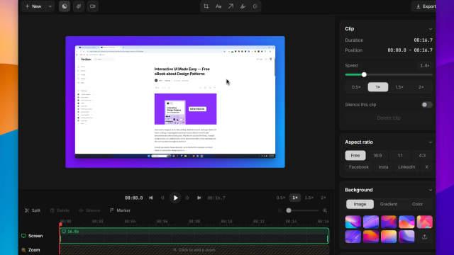 Lumshot screenshot on IndieTools