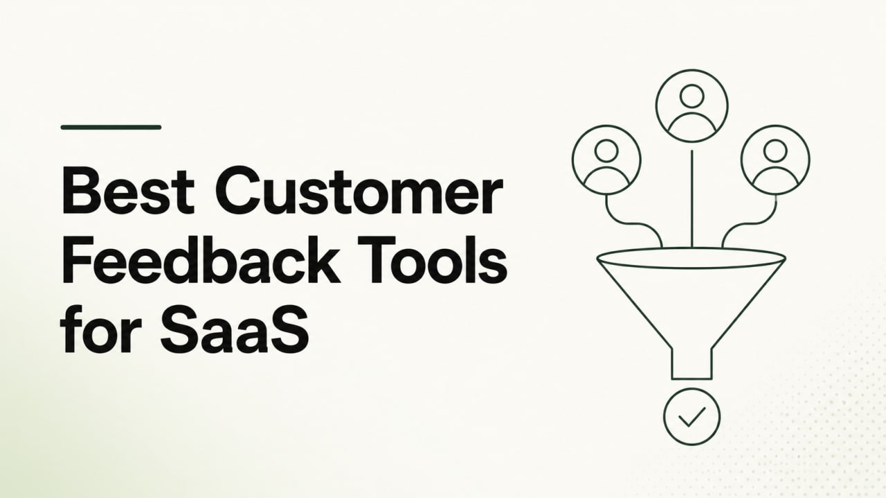 Best Customer Feedback Tools for SaaS