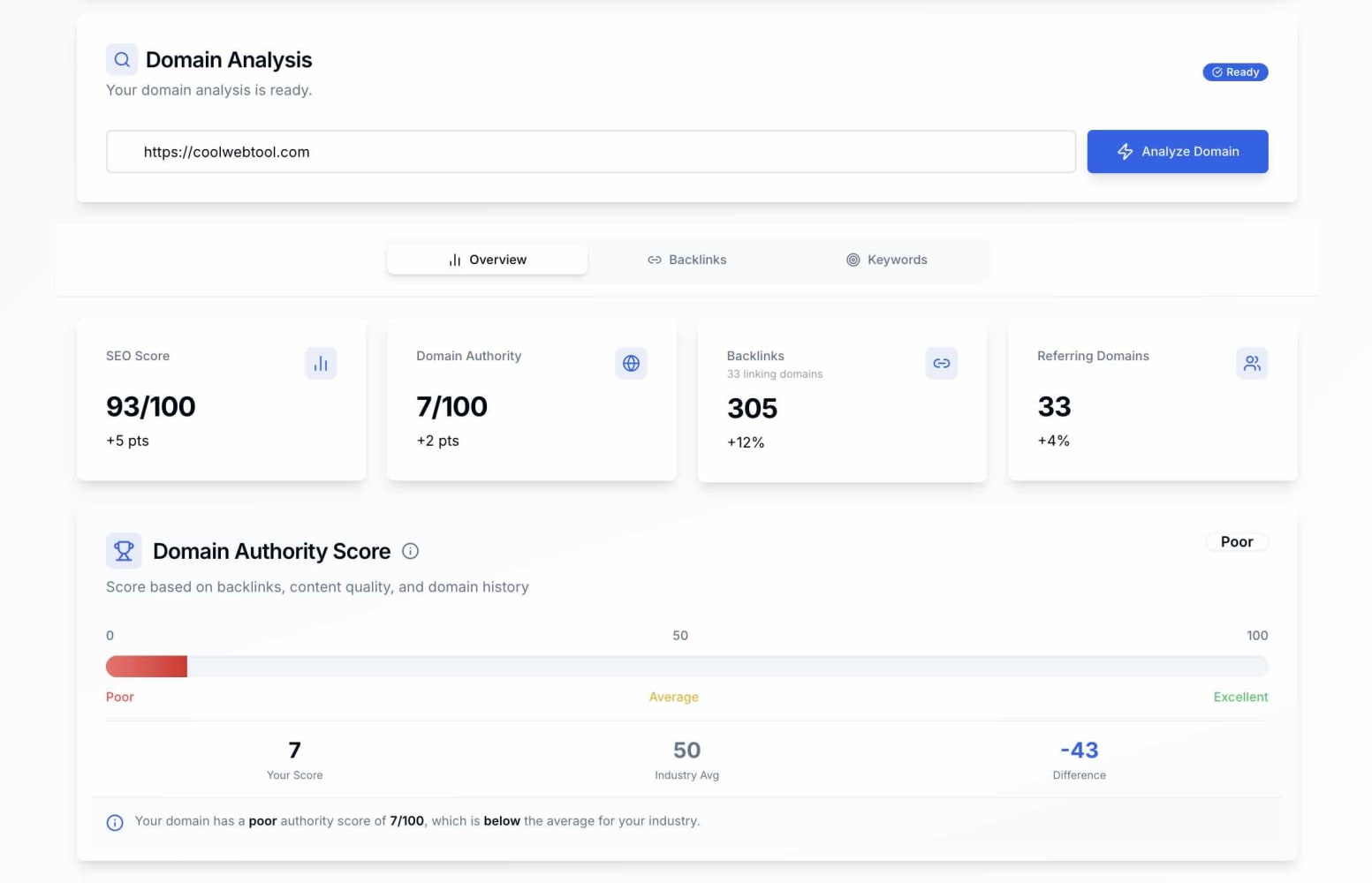 Cool Web Tool screenshot on IndieTools