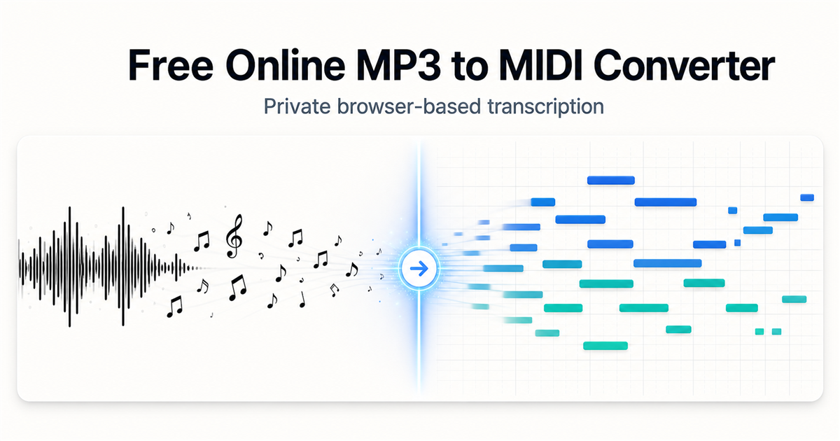 MP3 to Piano MIDI Converter logo