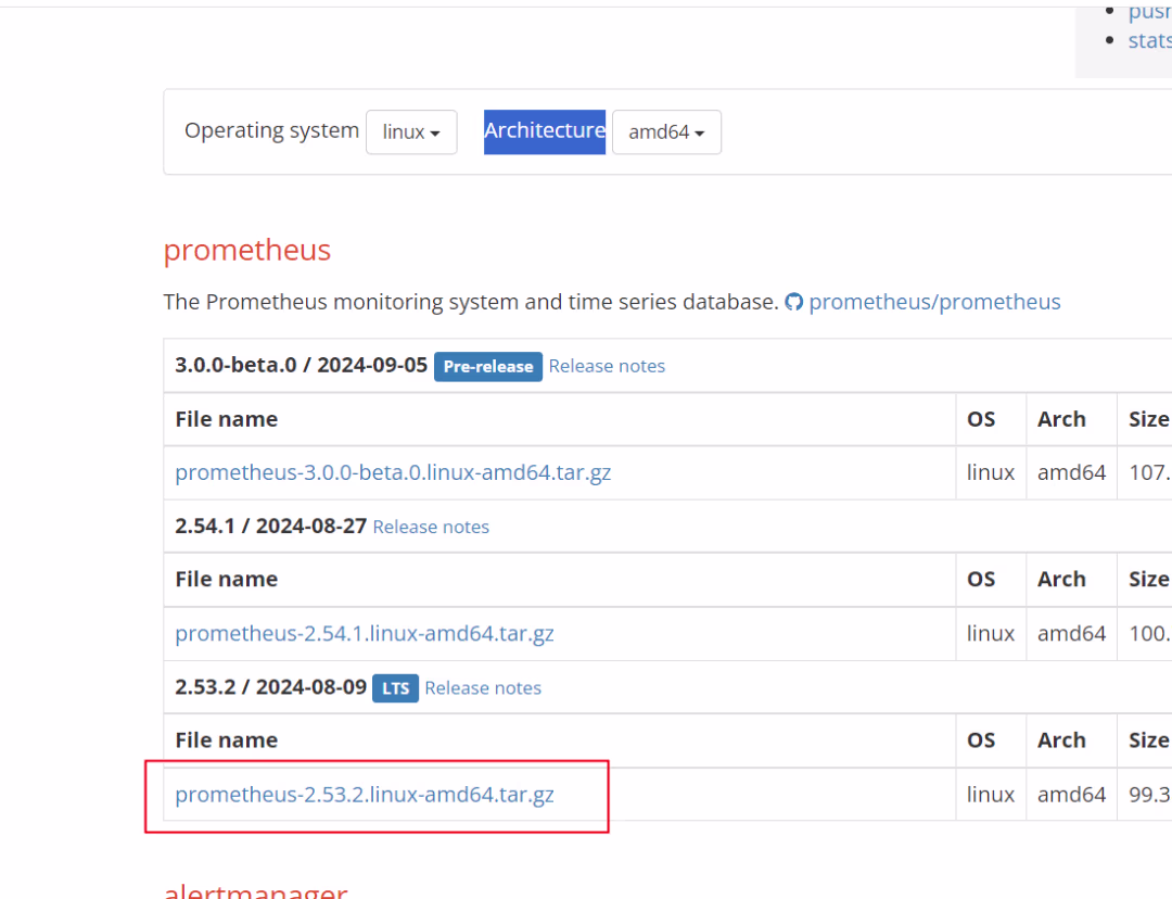influxdb-prometheus-donwload