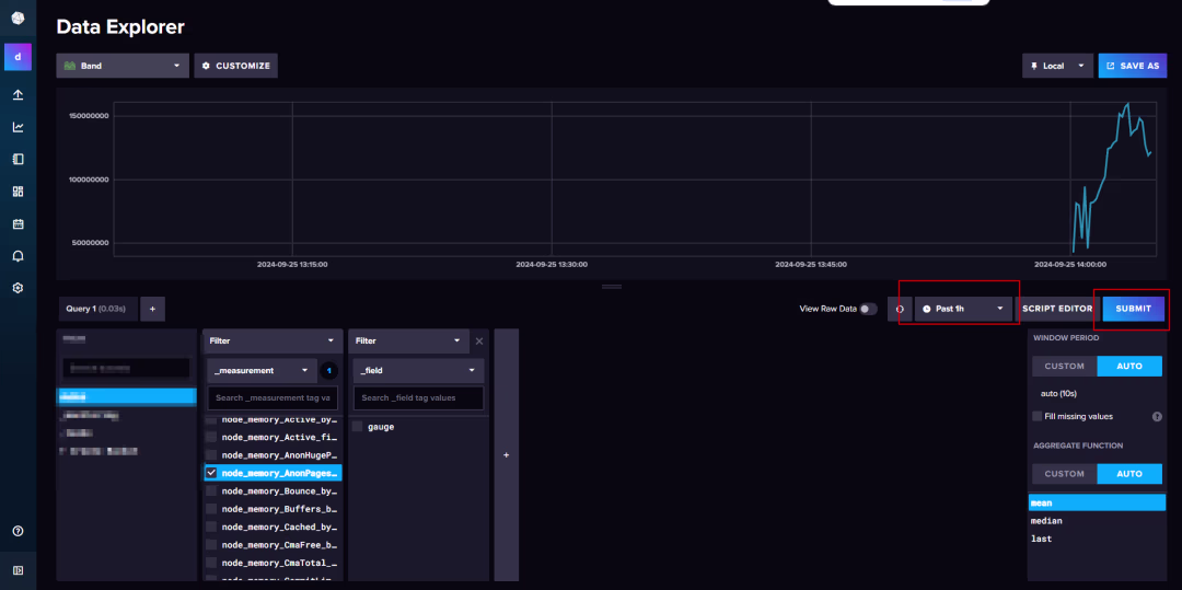 influxdb-prometheus-view-data