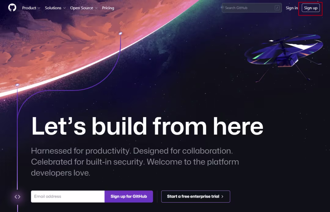 send-to-unreal-create-github-account