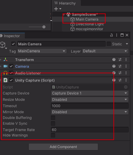 unity-webcam-alpha-add-unity-capture-component
