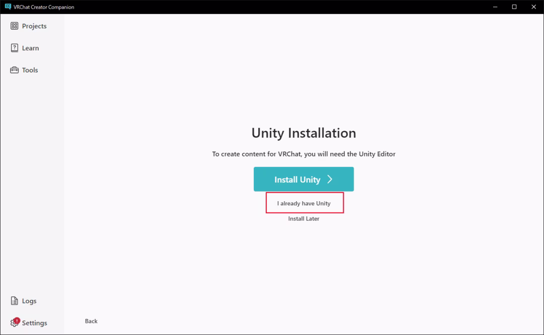 vr_chat_setting_unity_installation