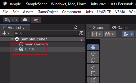 vrm-unity-scene