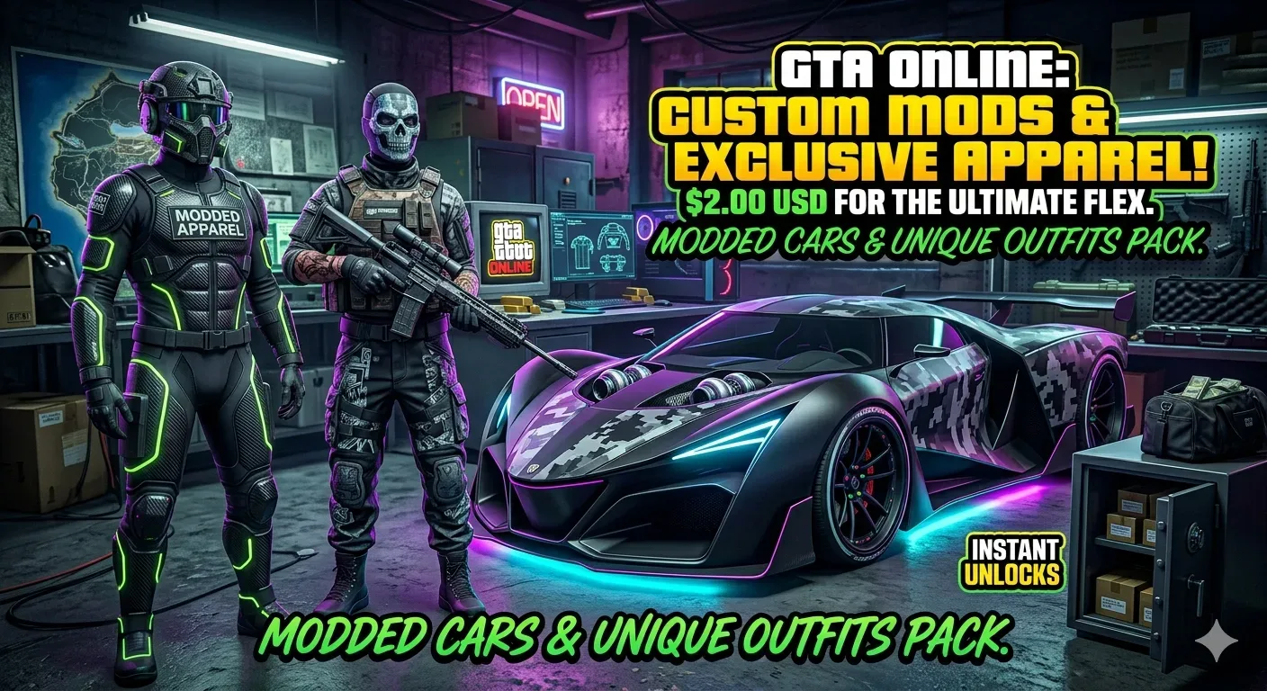 EXCLUSIVE GTA MODDED CARS OUTFITS 🔥 — Grand Theft Auto Online image 1