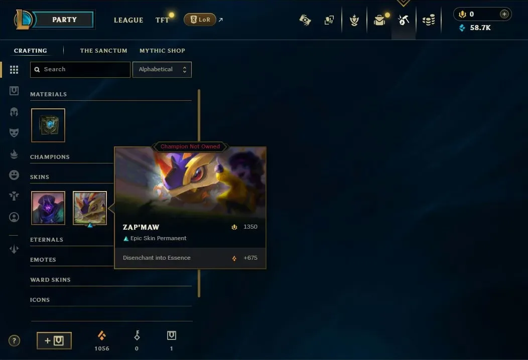 ❄️OCE❄️ IRON 4 0LP | S16 | 20L 1W | 58.8K BE | Low MMR | REF#OCE-402 — League of Legends image 2
