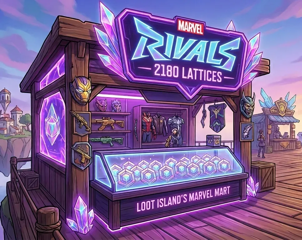 2180 Lattices / ID Top-Up / Fast & Safe — Marvel Rivals image 1