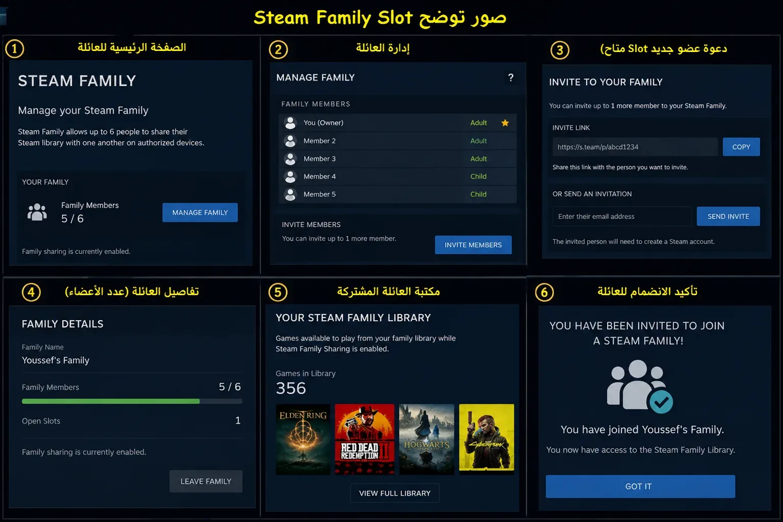 Steam Family Slot (Available After Cooldown – December 28, 2026) — Steam image 1