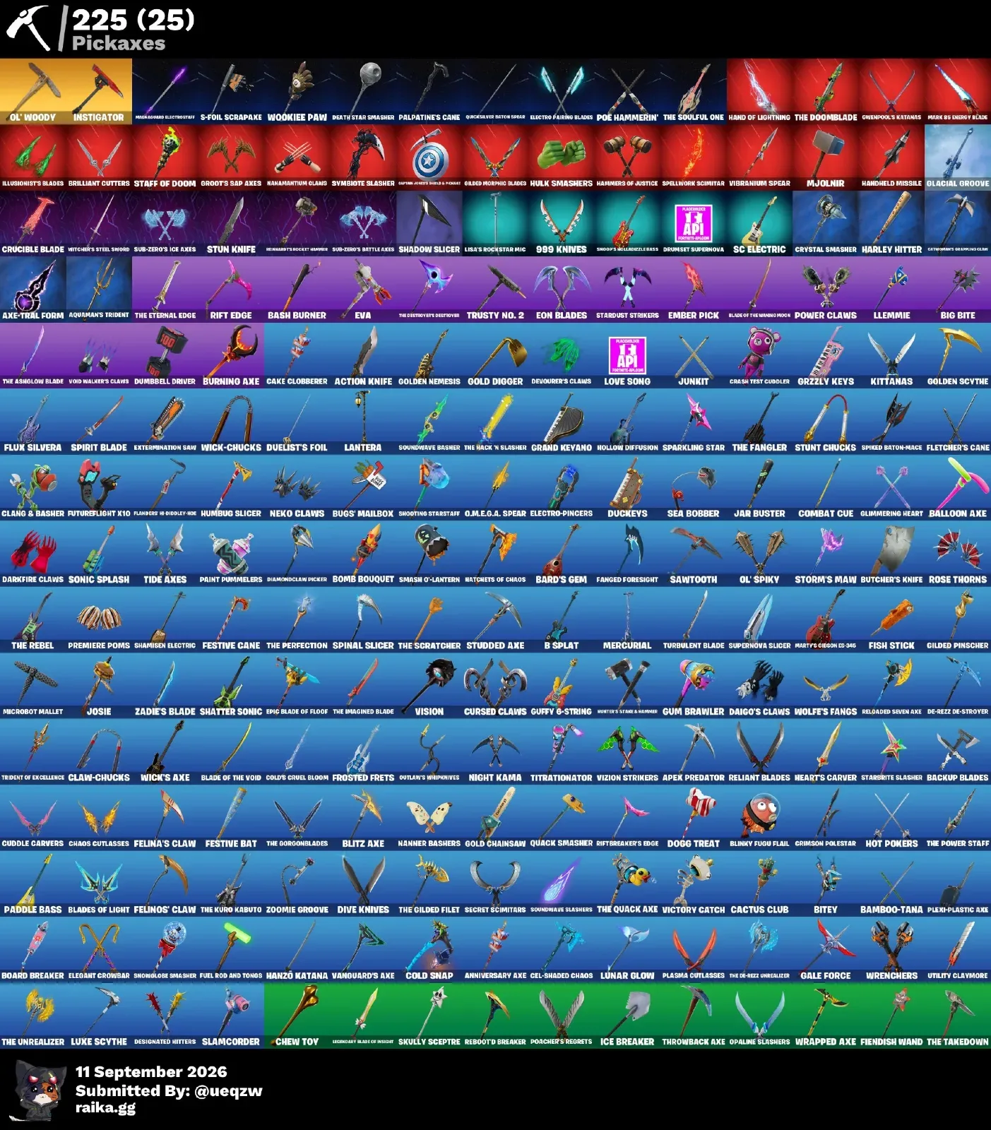 Fornite Og ACCOUNT WITH 200+ SKINS AND MULITPLE rare ones — Fortnite image 3