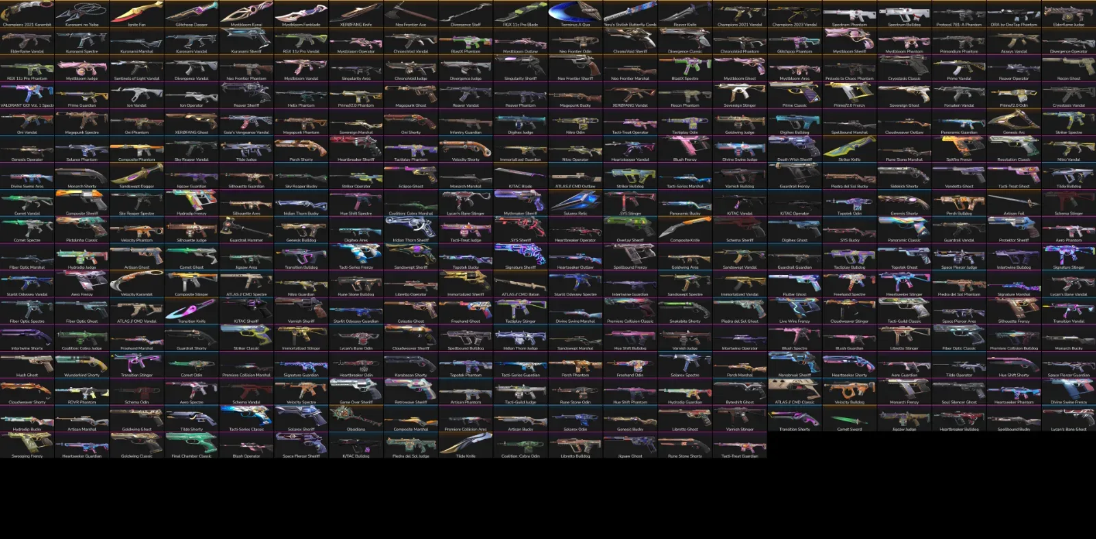 OG skins 2 champions bundles ignite fan Full info and first mail 236k VP spent — Valorant image 1