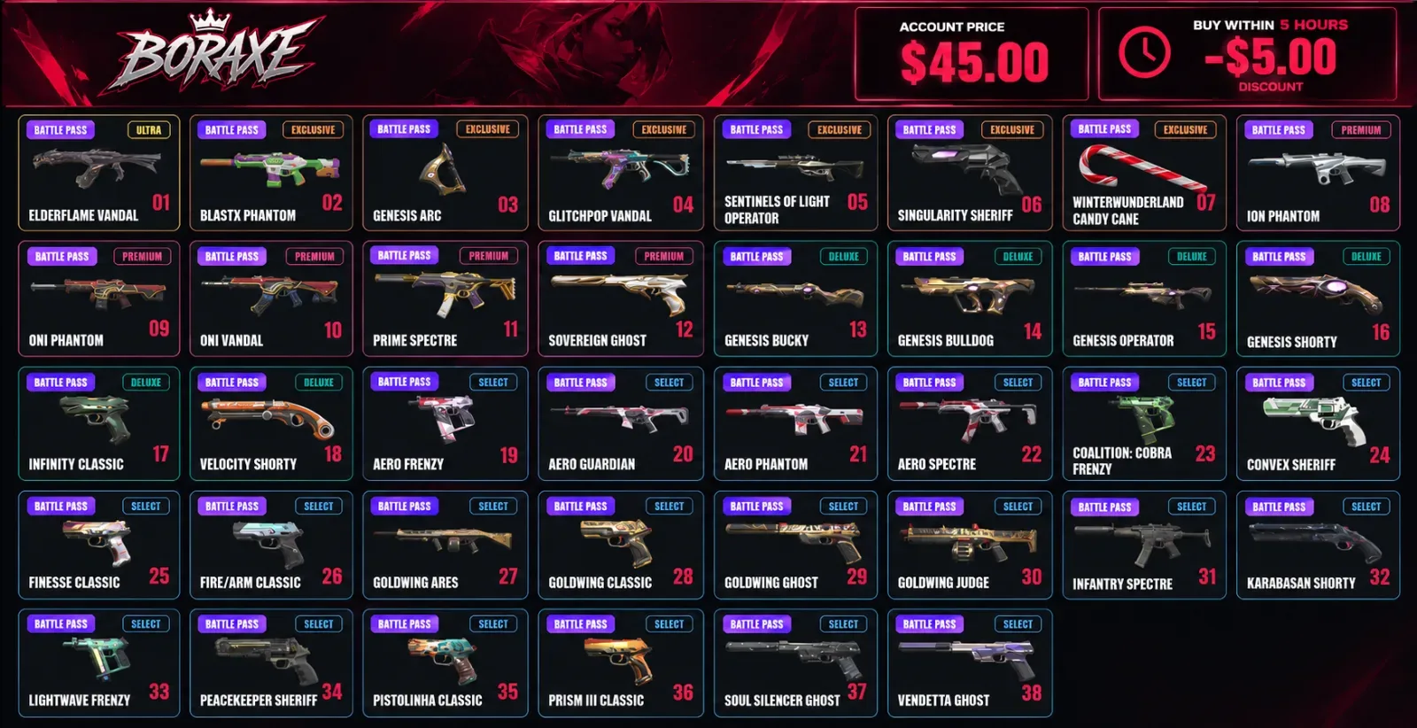 ACC FOR SELL — Valorant image 1