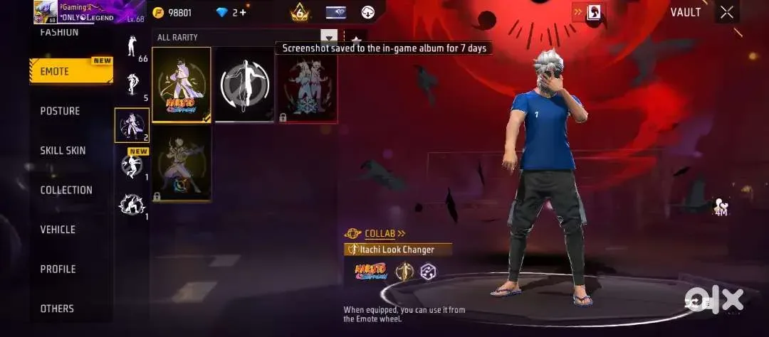 6 prime free fire id sell og colletion — Free Fire image 1