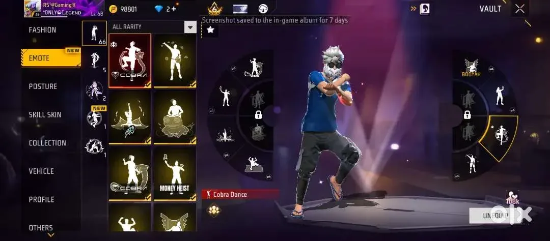 6 prime free fire id sell og colletion — Free Fire image 3