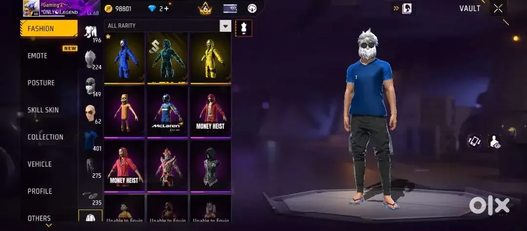 6 prime free fire id sell og colletion — Free Fire image 4