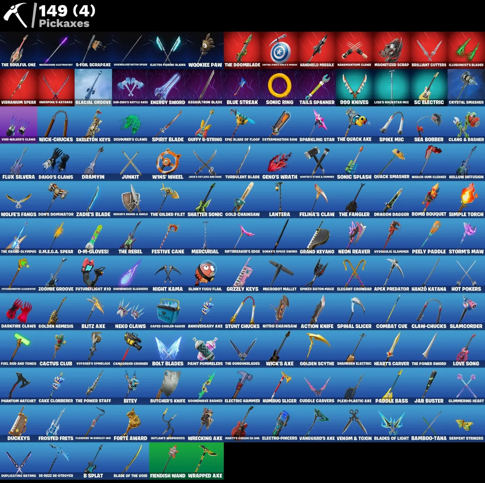 🔥 STACKED FORTNITE ACCOUNT | 79 SKINS | LVL 2207 | GENERAL GRIEVOUS + MAGNETO + MYSTERIO + GWENPOOL | 250 V-BUCKS ⚡ — Fortnite image 3