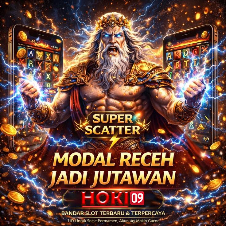 HOKI09: Situs Slot Online RTP Tinggi 96% ke Atas Gampang Maxwin Hari Ini 2026