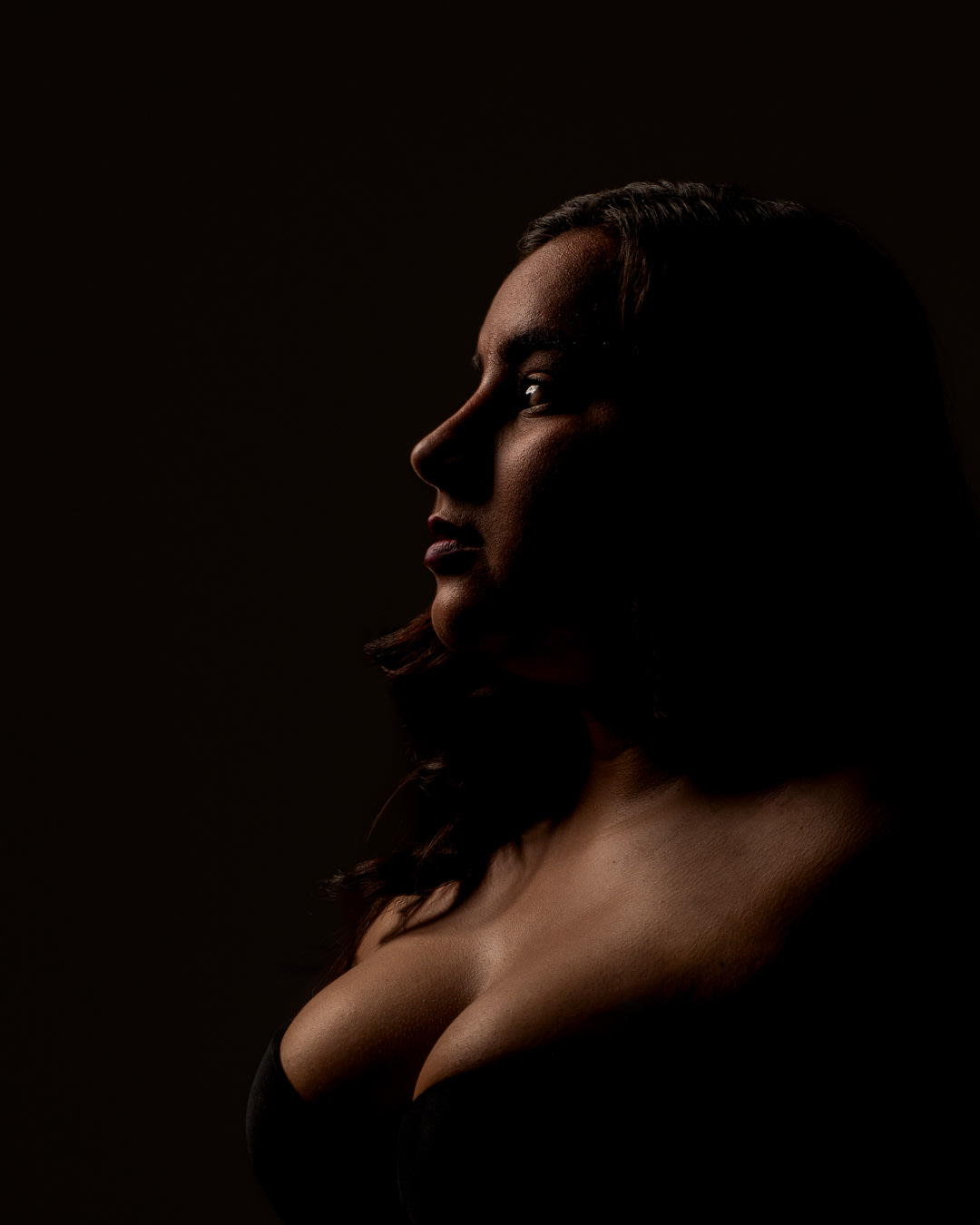 Perfil en penumbra