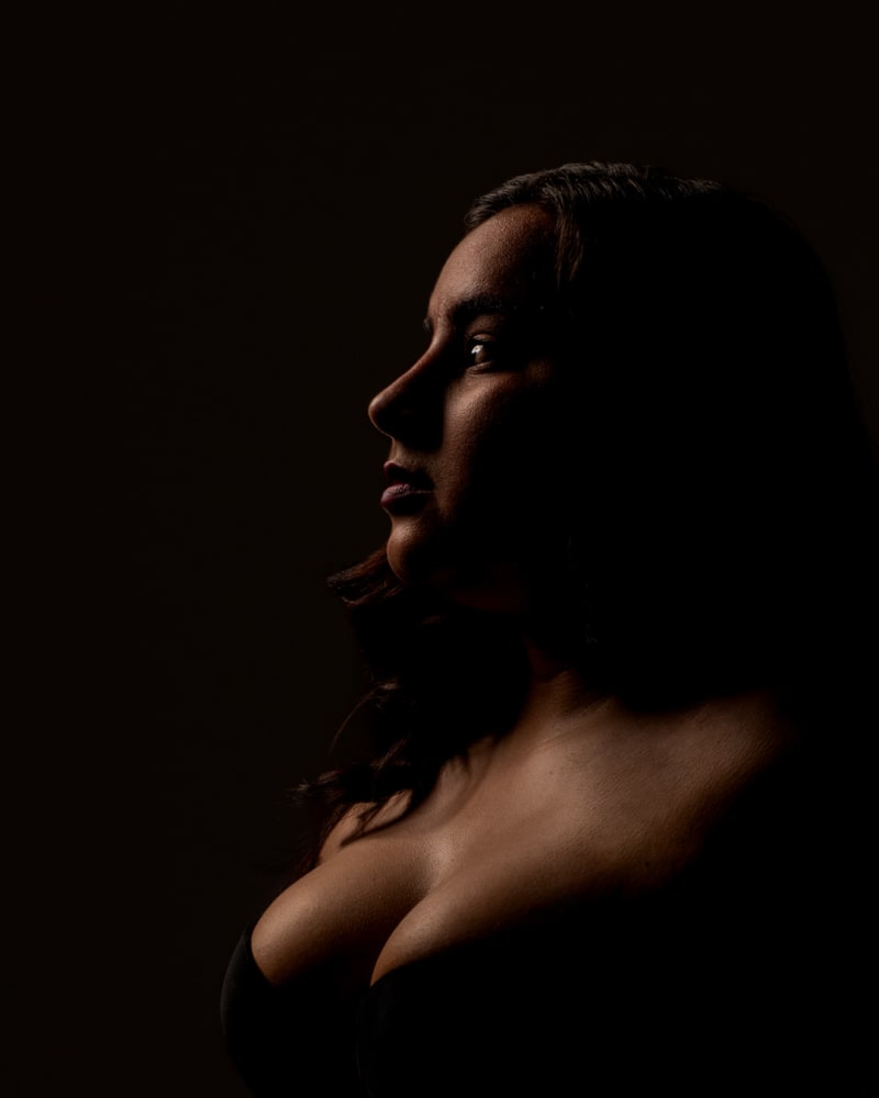 Perfil en penumbra