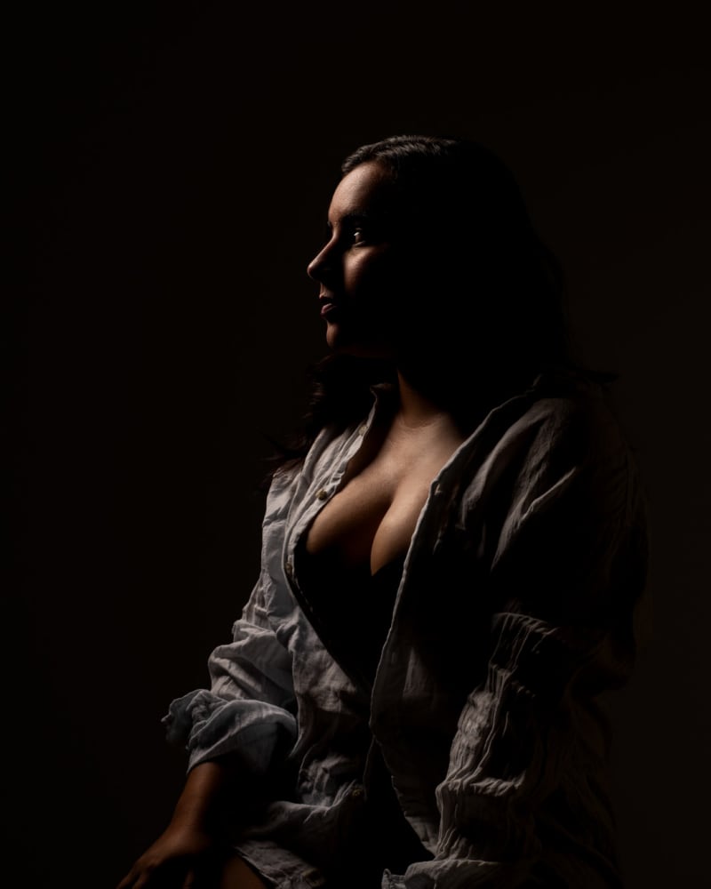 Perfil en penumbra
