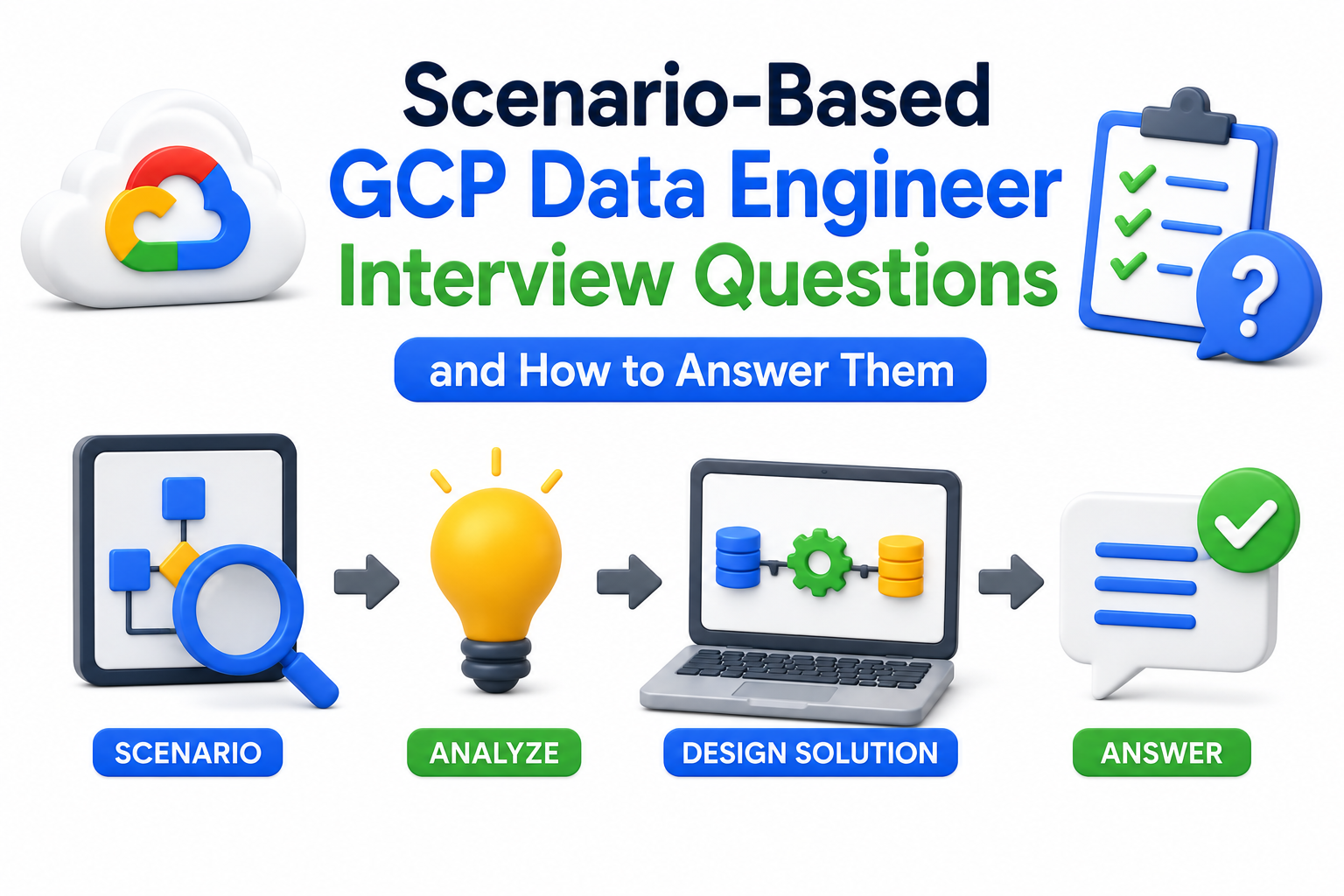 Scenario-Based GCP Data Engineer Interview Questions and How to Answer Them