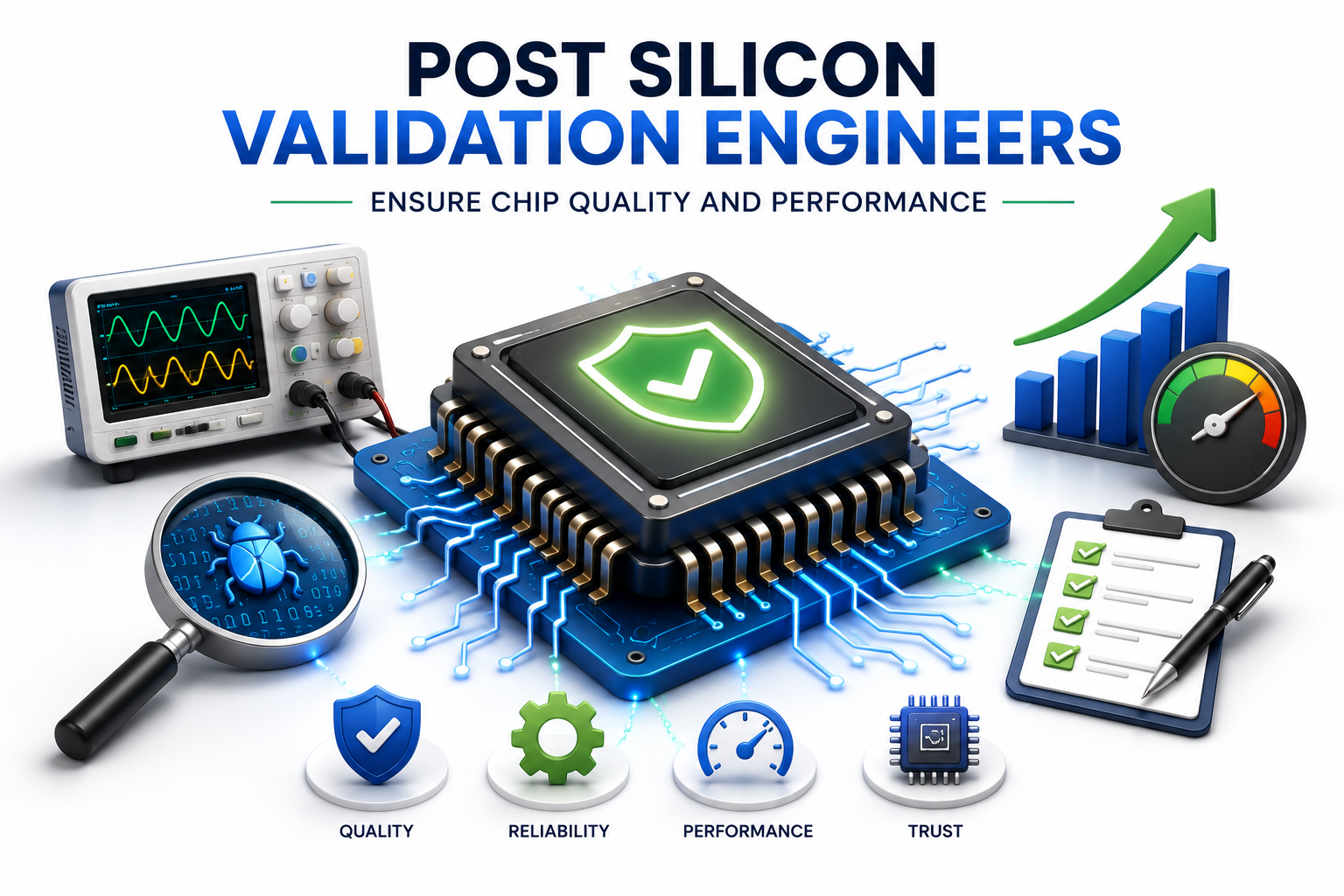 How Post Silicon Validation Engineers Ensure Chip Quality and Performance