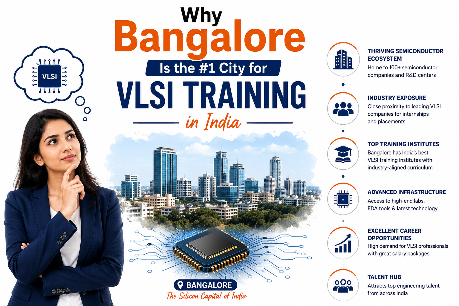 Why Bangalore Is the #1 City for VLSI Training in India