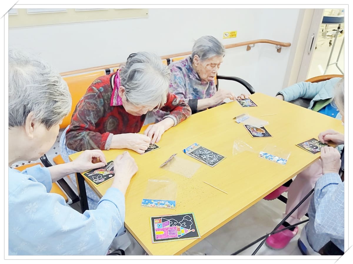 월배요양병원 스크래치 카드 만들기