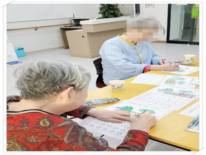 월배요양병원 2월 달력꾸미기