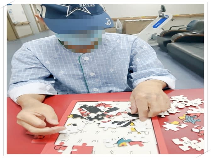 월배요양병원 퍼즐맞추기 프로그램