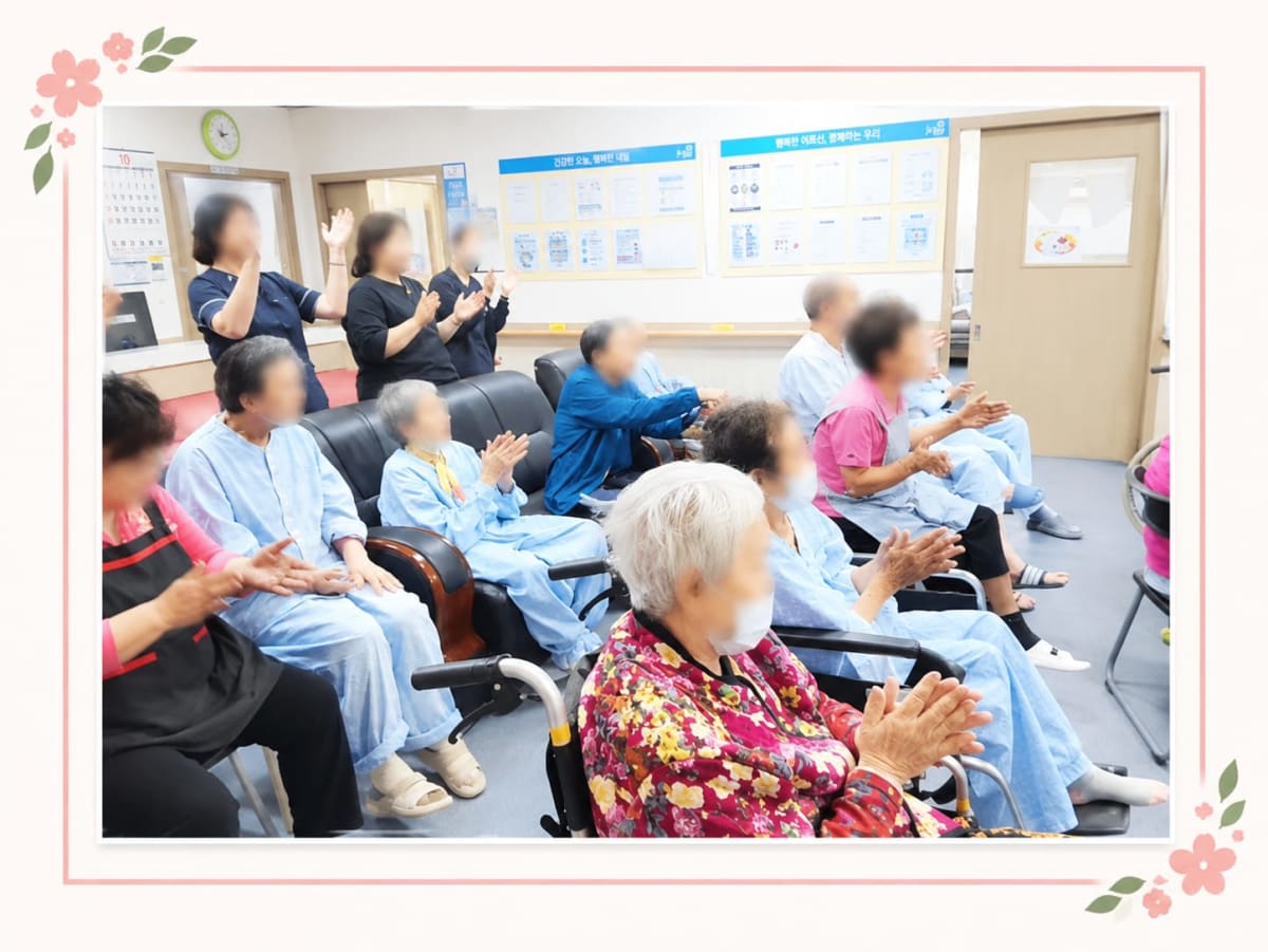 10월 가요봉사 프로그램: 밀라노가요단과 함께한 어르신 음악 나눔 (2번째 사진)