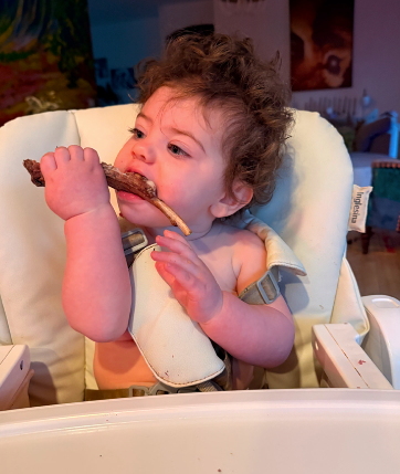 Nutrient-dense first foods for babies including avocado and eggs