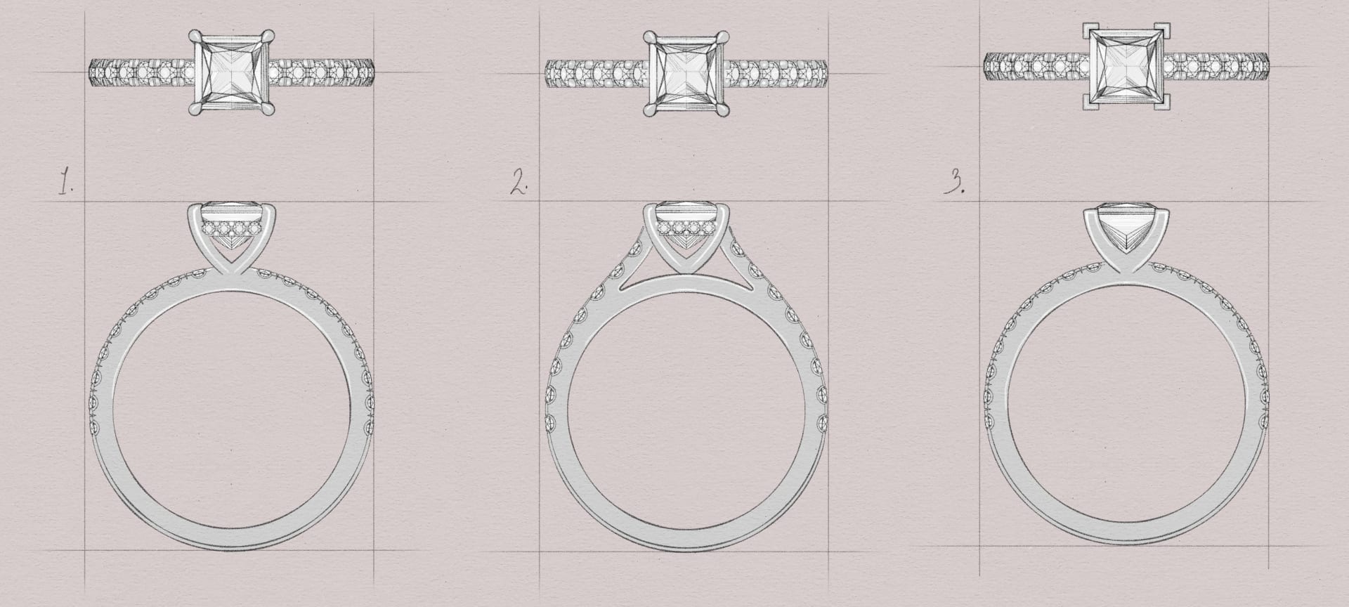 Princess Cut with pave and hidden halo.jpg