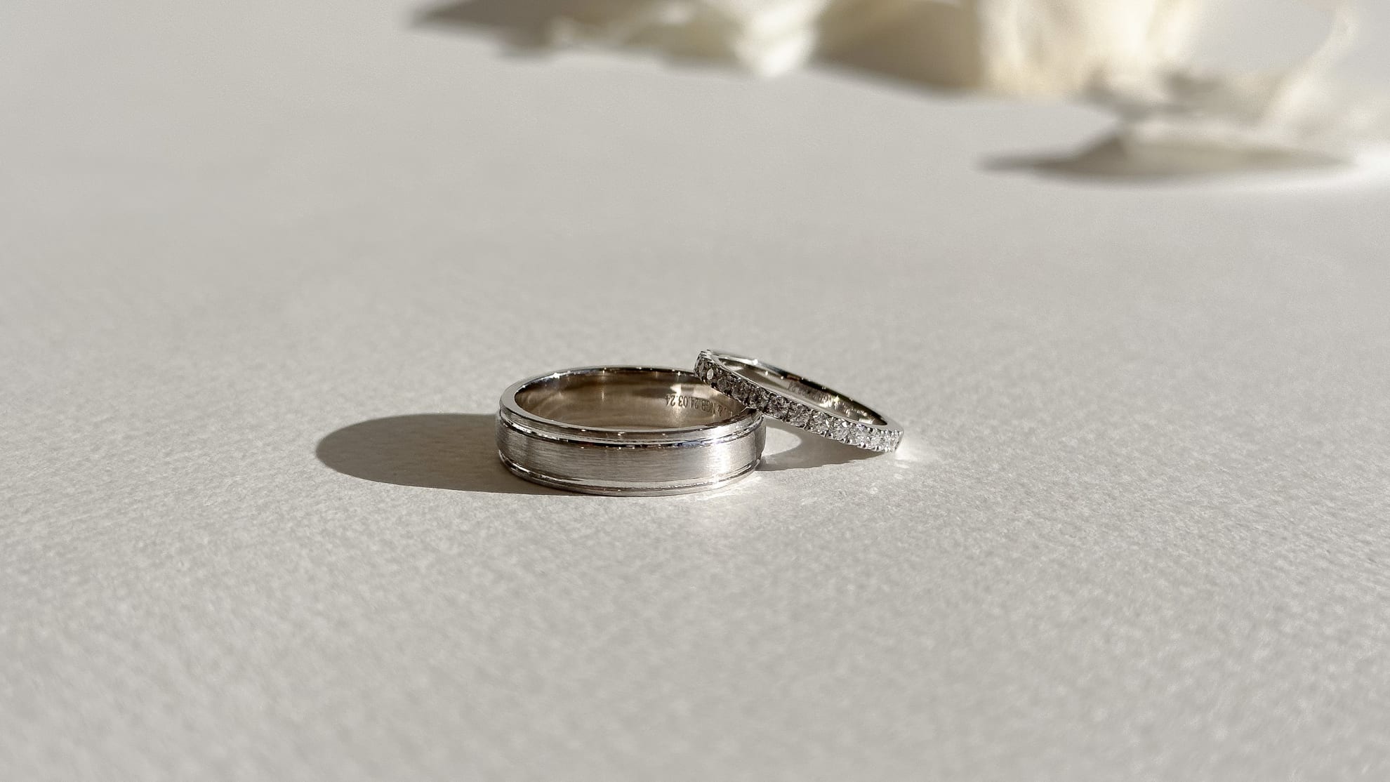Custom wedding online rings cheap