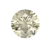 A poor quality mined diamond