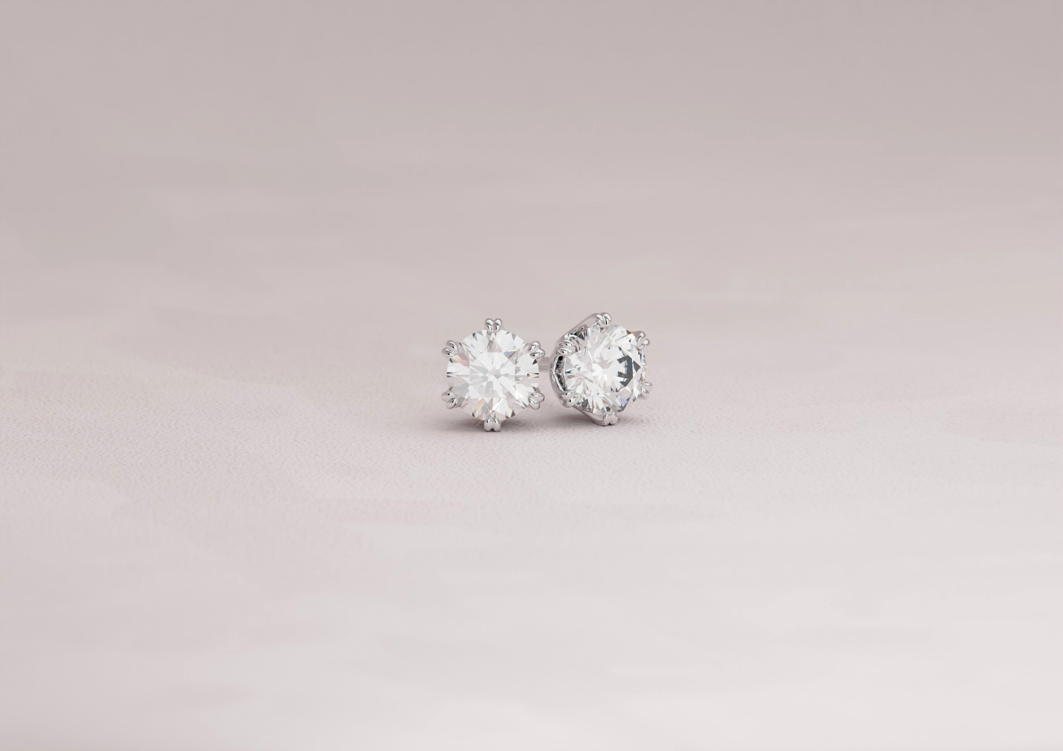 Diamond earrings