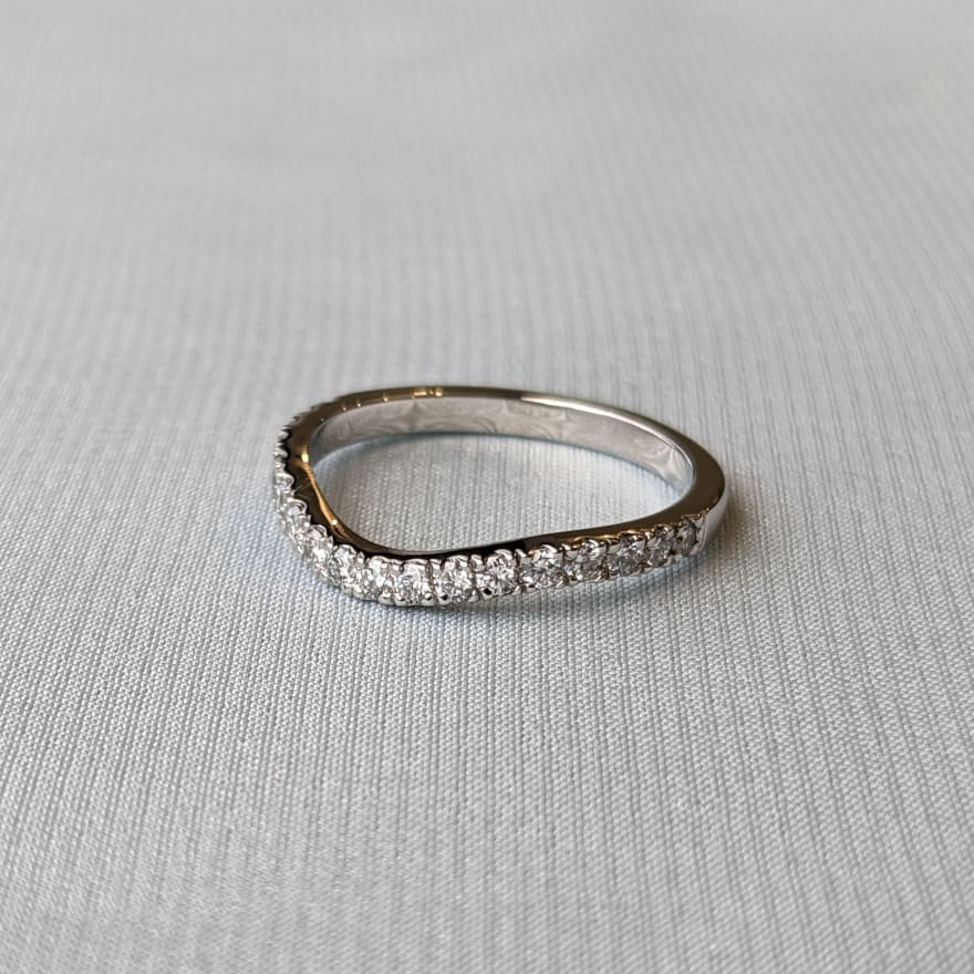 Curved Wedding Band