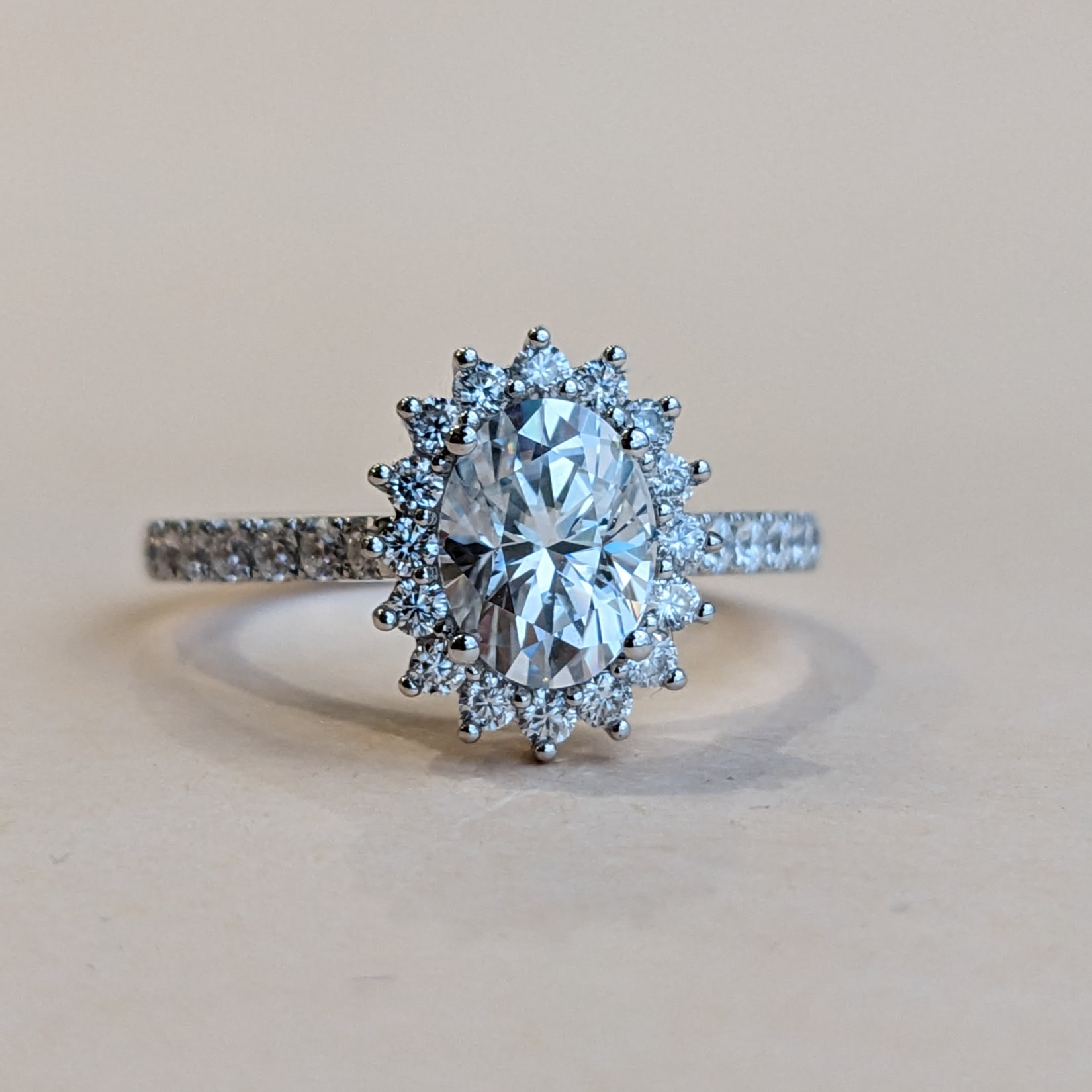 Two carat store round diamond