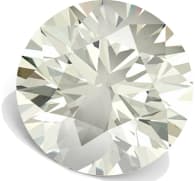 A poor quality mined diamond