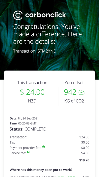 CarbonClick Email