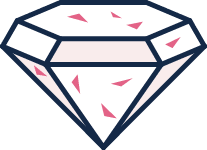 SI Diamond with inclusions