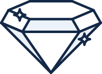 Four Words Diamond Illustration