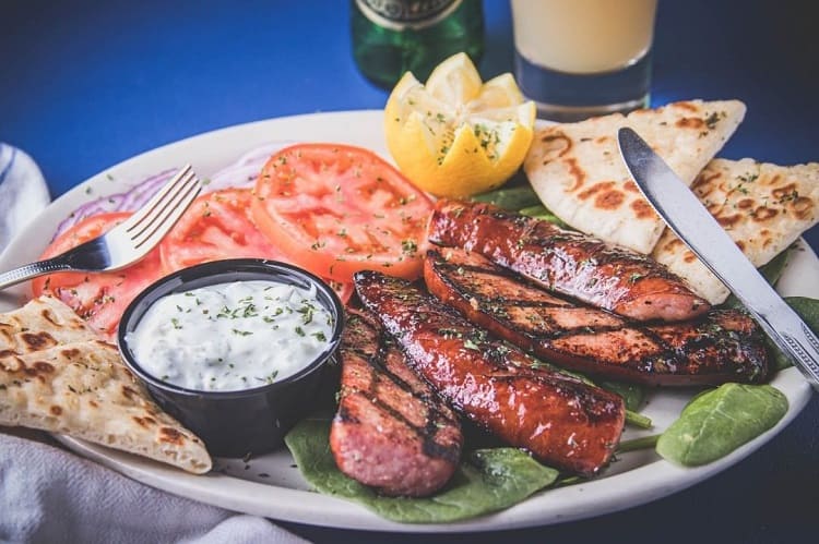 Olive Oil specializes in authentic Greek cuisine inside its warm atmosphere.