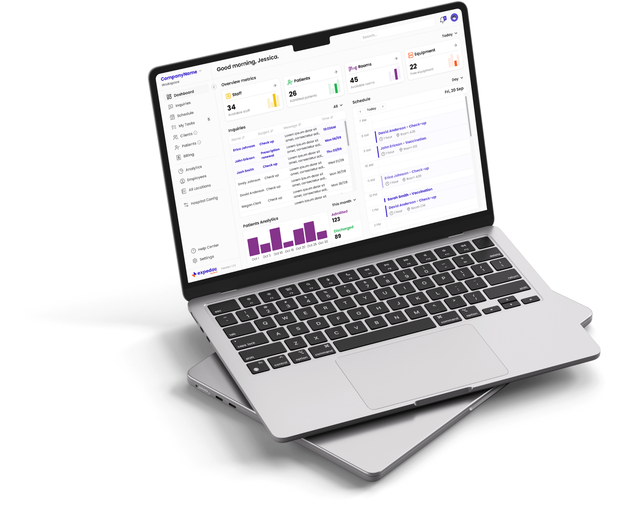 Our healthcare scheduling software