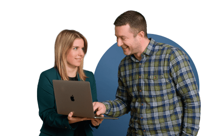 Our developers collaborating to deliver effective solutions.