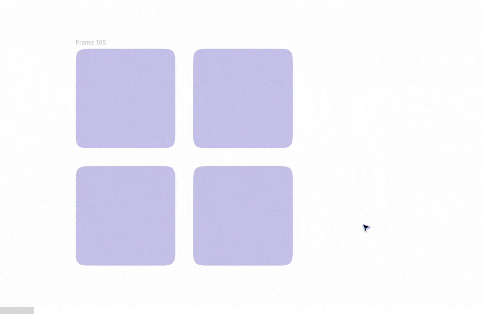 Figma canvas with pink handles showing how to adjust padding inside an Auto Layout frame.